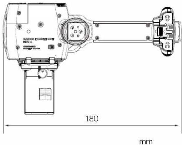 CANON XF605 - Dimensiones detalladas de HDU-1 - 4