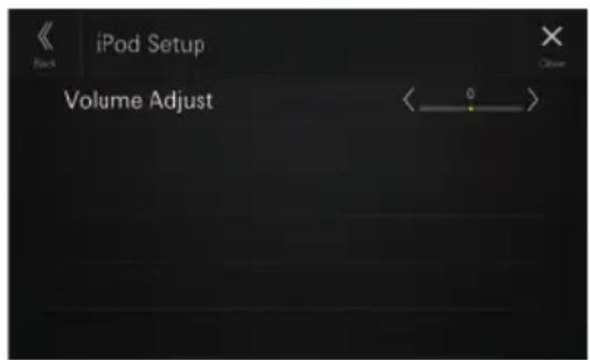 ALPINE iLXF115D - Configuration de l'ipod - 1