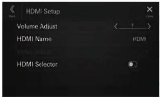 ALPINE iLXF115D - Configuration HDMI - 1