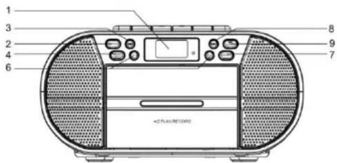 DENVER TDC280W - Funcionamento con pilas - 6