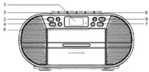 DENVER TDC280W - Battery power - 6