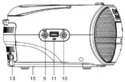 DENVER TDC280W - Puissance de la batterie - 3