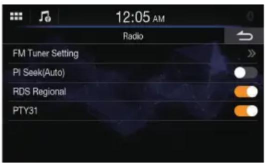 ALPINE iLXW690D - Configuration de la radio - 1