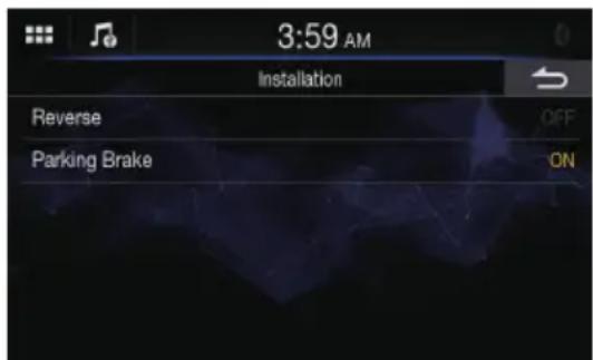 ALPINE iLXW690D - Réglages Installation - 1