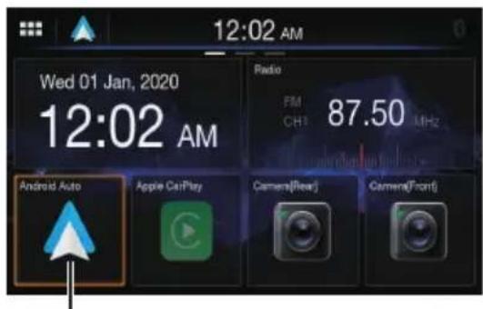 ALPINE iLXW690D - Activation d'Android Auto - 1