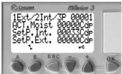 TROTEC TTR 5200 - Operation screens of the control module Millennium - 5