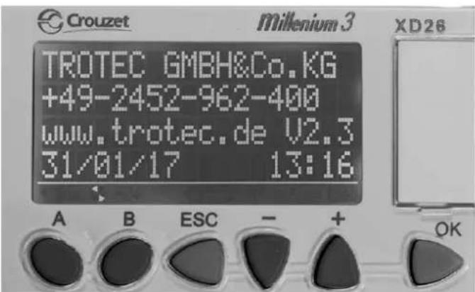 TROTEC TTR 6600 - Changing values - 2