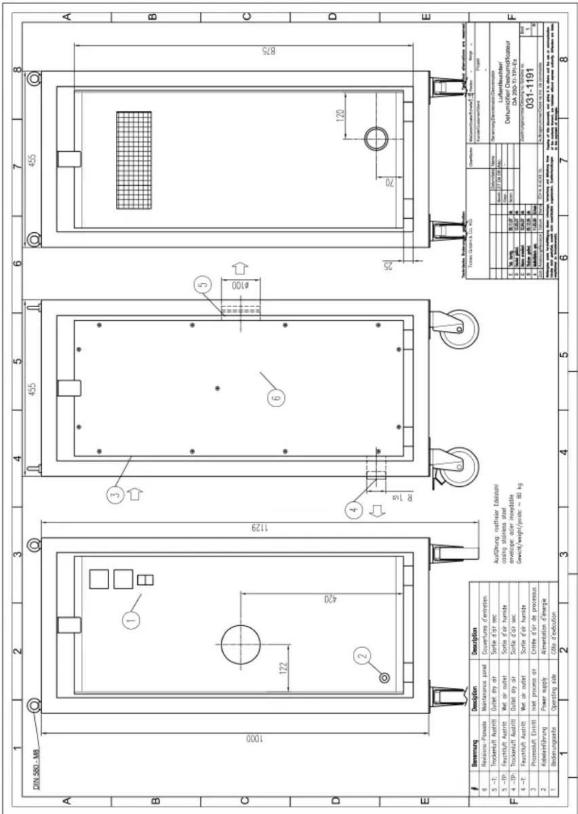TROTEC TTR 250 HP - tecHnIscHer AnHAng / tecHnIcAL AppendDIX / AnneXe tecHnIQue / tecHnIscHe BljLAge / tekNlSk veDLegg / tekNlk ek - 2