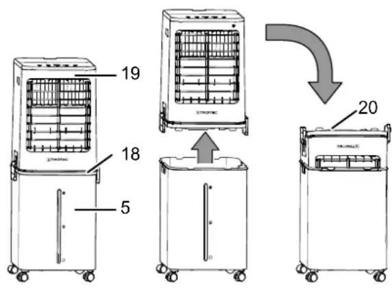 TROTEC PAE 60 - Entreposage - 1