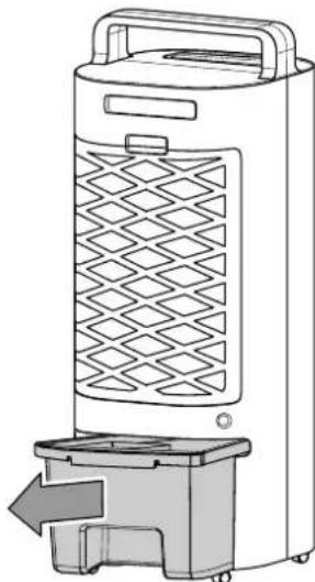 TROTEC PAE 12 - Ajout d'eau dans le réservoir - 3