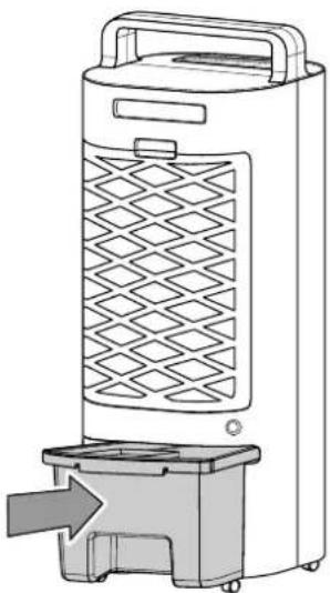 TROTEC PAE 12 - Ajout d'eau dans le réservoir - 5