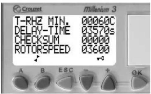 TROTEC TTR 2800 - Temperature screen - 1