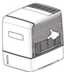 TROTEC AW 20 S - Nettoyer le préfiltre - 1