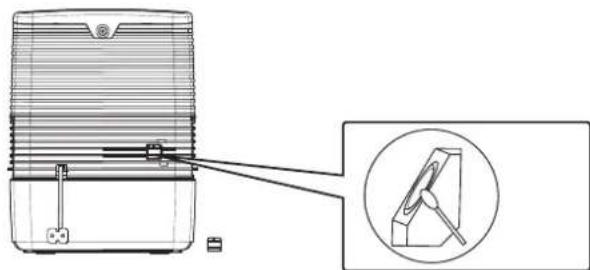 TROTEC AW 20 S - Nettoyer le capteur de poussiere. - 1