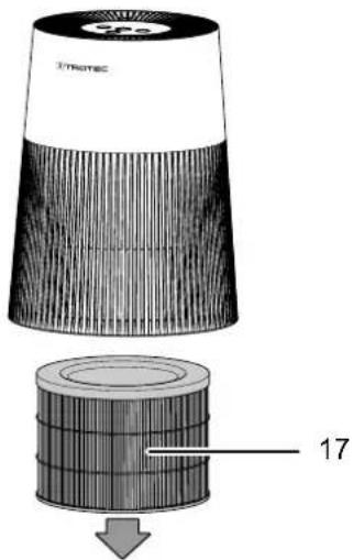 TROTEC AirgoClean 11 E - Remarque - 2