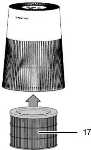 TROTEC AirgoClean 11 E - Remarque - 3