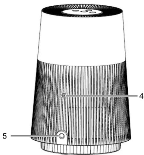 TROTEC AirgoClean 11 E - Vue arrière - 1