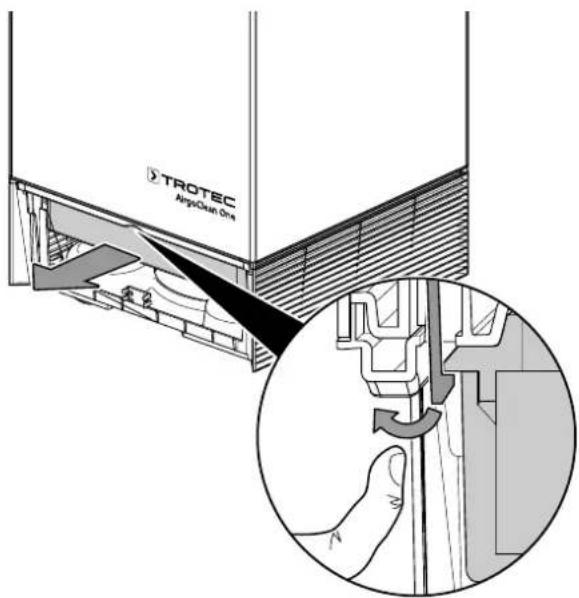 TROTEC AirgoClean ONE - Remarque - 2