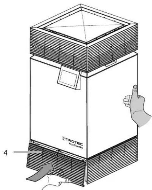 TROTEC AirgoClean ONE - Remarque - 3