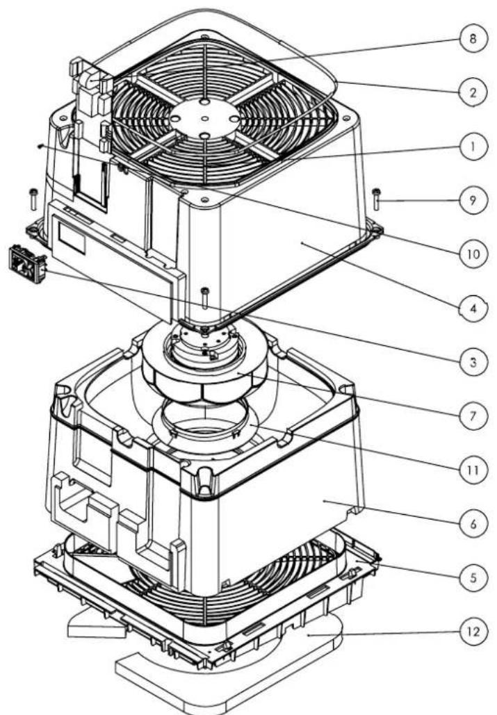 TROTEC AirgoClean ONE - Ventilateur Info - 2