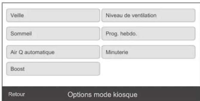 TROTEC AirgoClean ONE - Activation du verrouillage pour certaines fonctions - 1