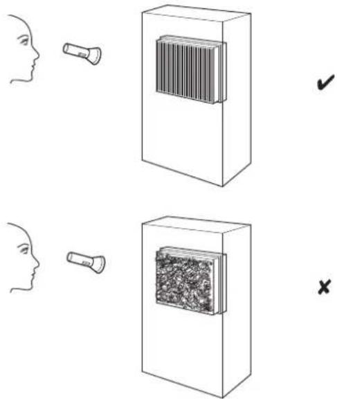 TROTEC TAC 5000 - Visuele controle van het inwendige van het apparatus op verruilingen - 1
