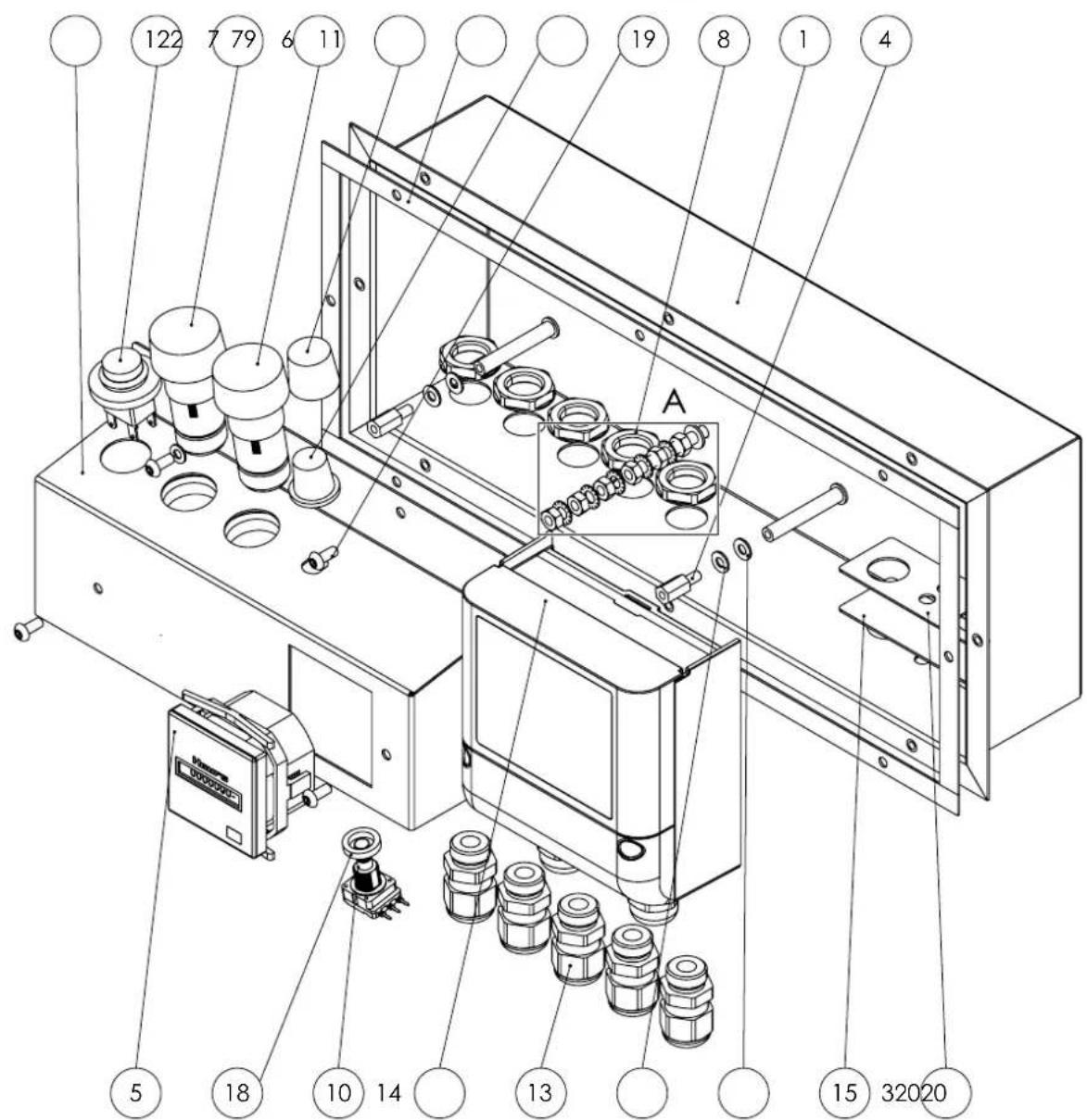 TROTEC TAC 5000 - Electric control box Info - 3