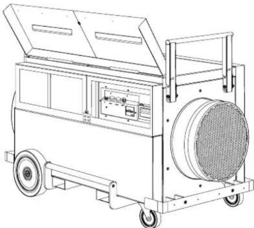 TROTEC TAC 5000 - Opklappelige afdækninger - 1
