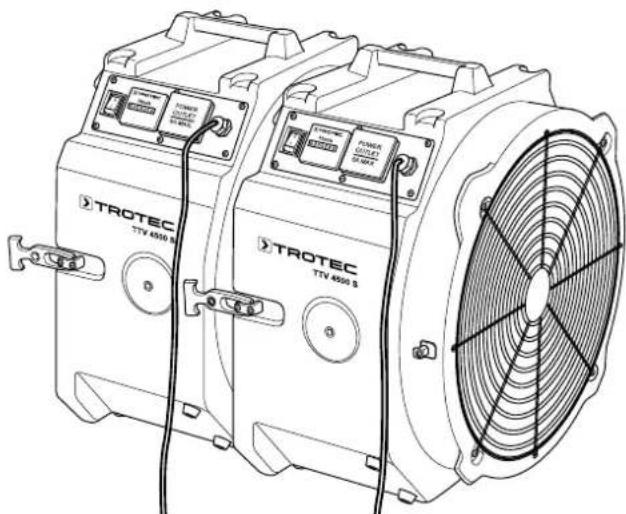 TROTEC TTV 4500 S - Mise en service - 2