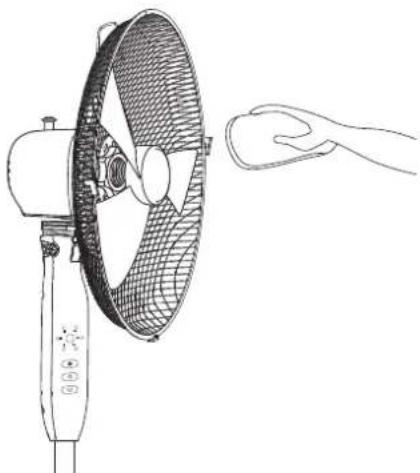 TROTEC TVE 25 S - Nettoyage des pales du ventilateur - 1