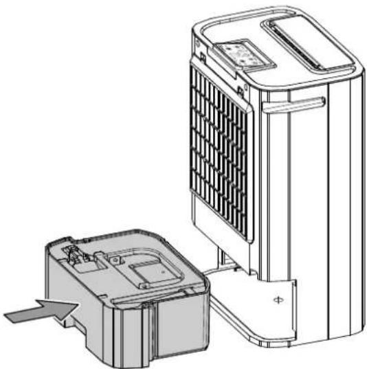 TROTEC TTR 57 E - Évacuation du réservoir de récupération des condensats - 3