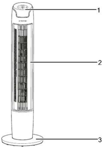 TROTEC TVE 40 T - Representatlon de I'appareil - 1