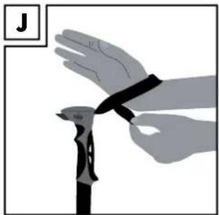 Rocktrail IAN 73605 - Adjusting the strap - 2