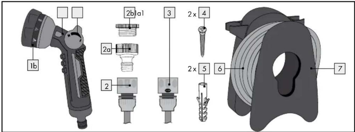 PARKSIDE IAN 331866 - GARDEN HOSE SET - 5