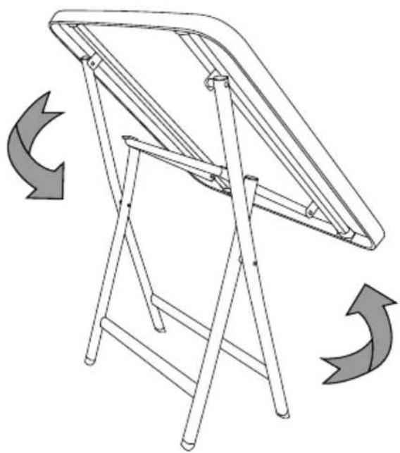 FLORABEST HG05789 - ALUMINIUMKLAPTAFEL - 2