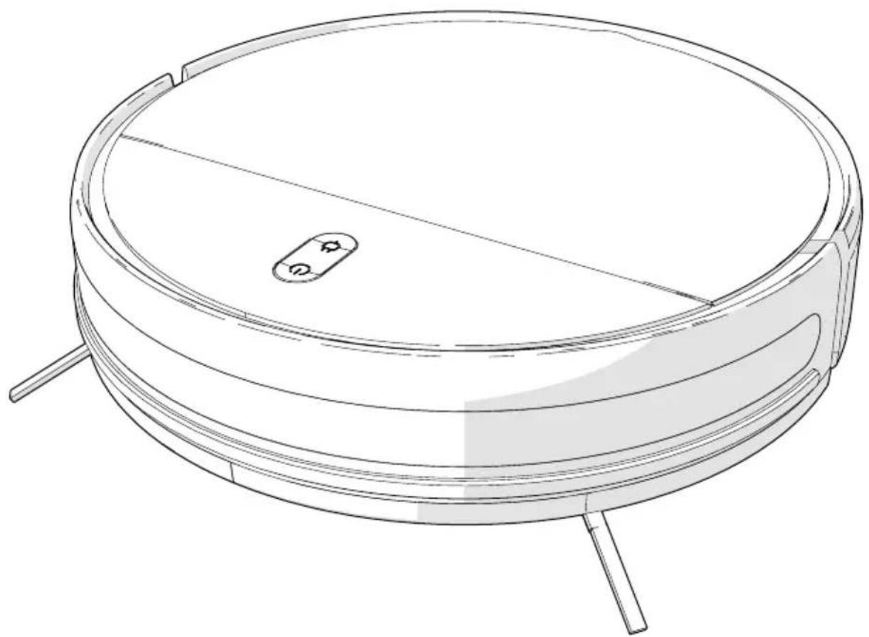 NEDIS WIFIVCR001CBK - Wi-Fi Smart 3-in-1 Robot Vacuum Cleaner - 1