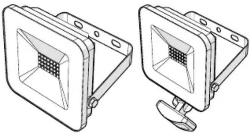 NEDIS WIFILOFS20FBK - Smart WiFi Floodlight (with Sensor) - 1