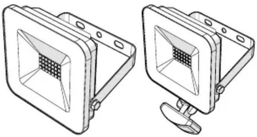 NEDIS WIFILOFC20FBK - Smart WiFi Floodlight (with Sensor) - 1