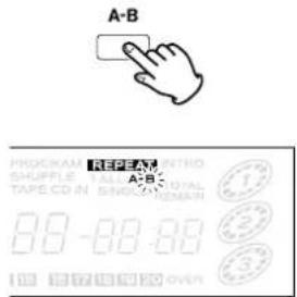 TASCAM CDA630 - Repeticion de todos los discos [REPEAT ALL] - 3