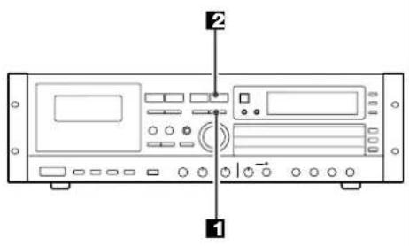 TASCAM CDA630 - Para repetir una determinada sección [A-B REPEAT] - 1