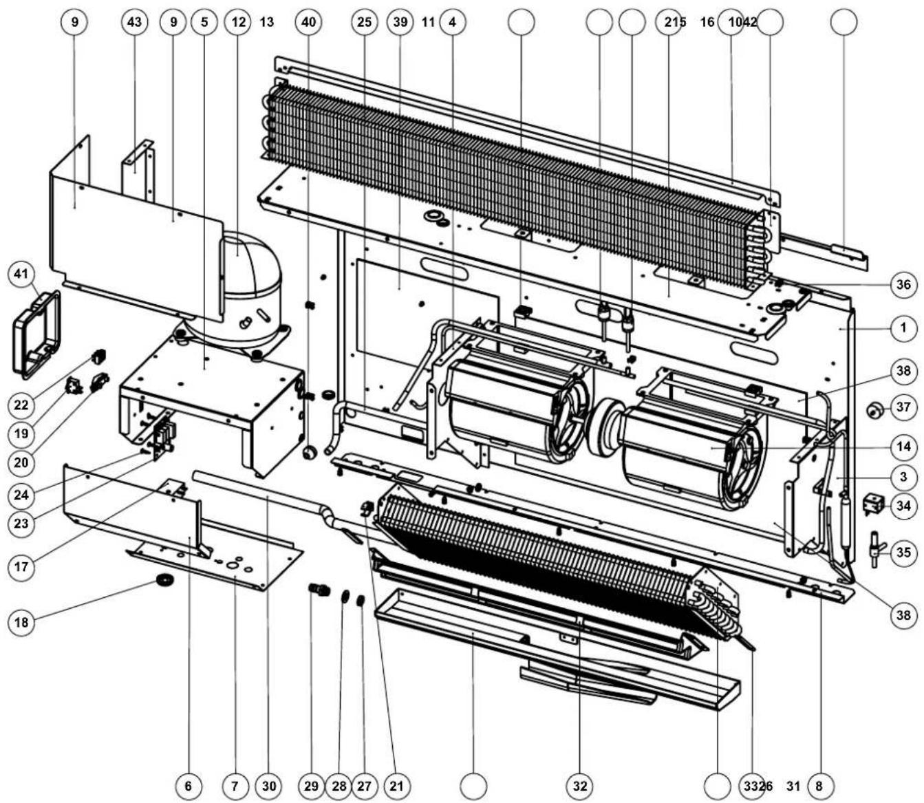 TROTEC DS 60 - Vue éclatée DS 30 Info - 5