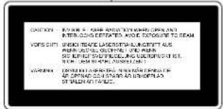 TASCAM CDA700 - CAUTION - 3
