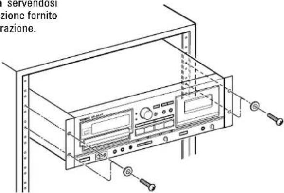 TASCAM CDA700 - Installazione su rack - 1