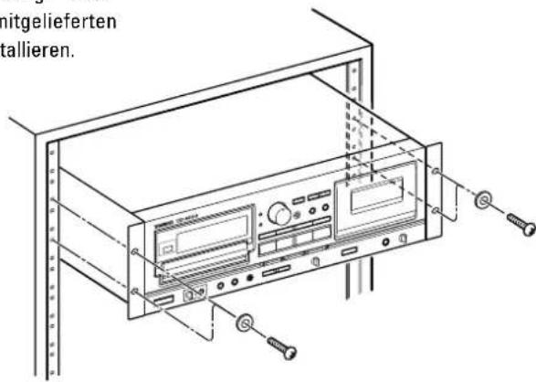 TASCAM CDA700 - Gestelleinbau - 1