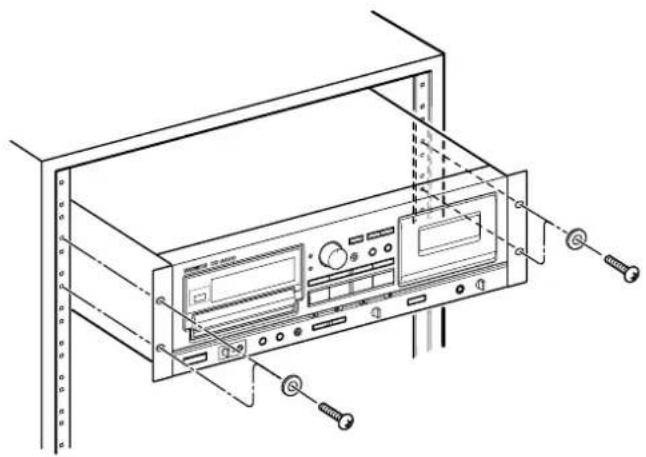 TASCAM CDA700 - Changement de tension (Pour les modèles universels) - 1