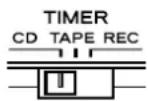 TASCAM CDA700 - Timer-gesteuerte CD- oder Cassettenwiedergabe - 1