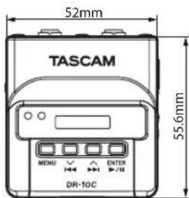TASCAM DR10C - operating temperature range - 2