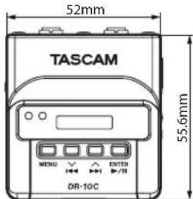 TASCAM DR10C - Betriebstemperaturbereich - 2