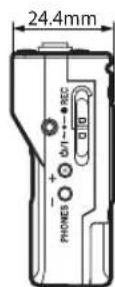 TASCAM DR10C - operating temperature range - 3