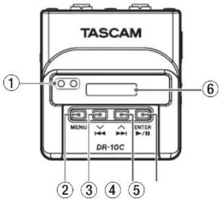 TASCAM DR10C - Avant - 1